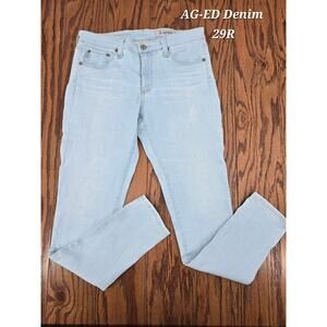 AGED Denim 
Acid Washed The Legging Super Skinny Ankle